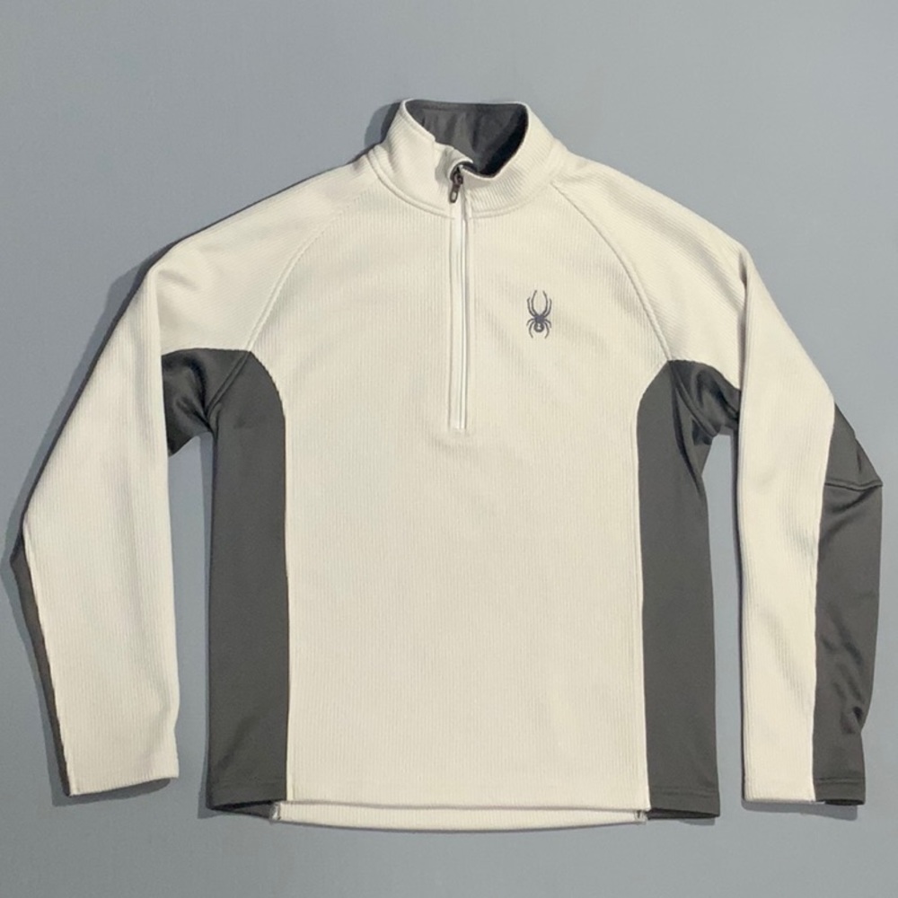 Spyder Mens Pullover Zip Up Sweater Size S EUC